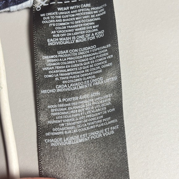 Hudson Los Angeles Mid Rise Straight Leg Stretch Denim Jeans Women Size 6 - Picture 7 of 13